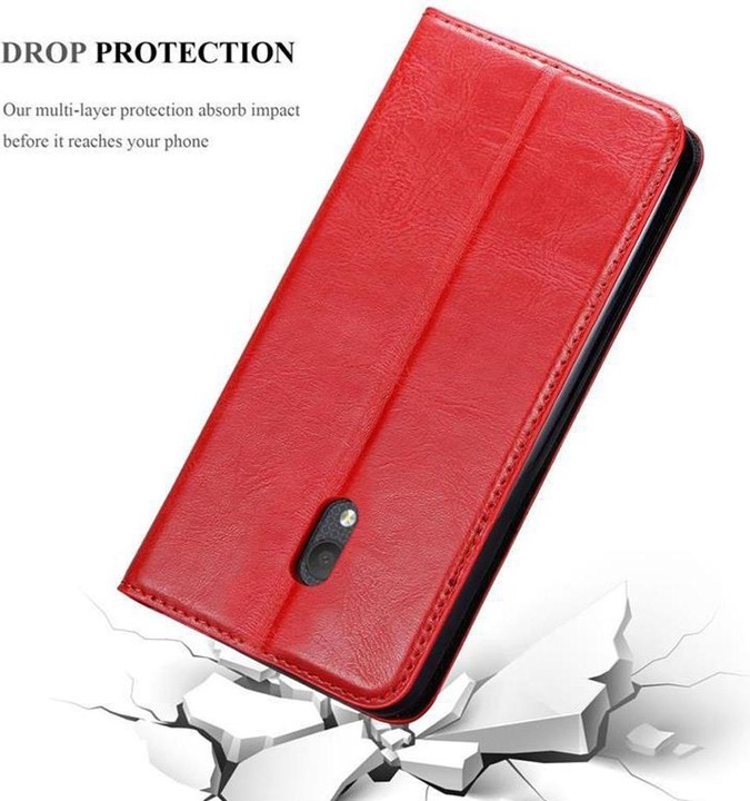 Actual product image Cadorabo Book Invisible Magnet Cover (Alcatel 1C (2019))