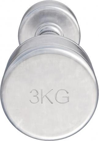 Produktbild Gorilla Sports Chrom Kurzhanteln (2 x 3 kg)