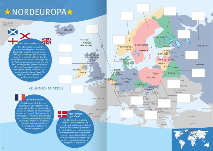 Produktbild Flaggen-Stickerbuch