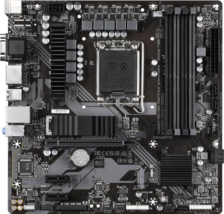Produktbild Gigabyte B760M DS3H (LGA 1700, Intel B760 Express, mATX)