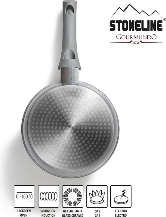 Produktbild Stoneline Gourmundo Bratpfanne 18 cm (Bratpfanne, Aluminiumguss, 18 x 3.80 cm)
