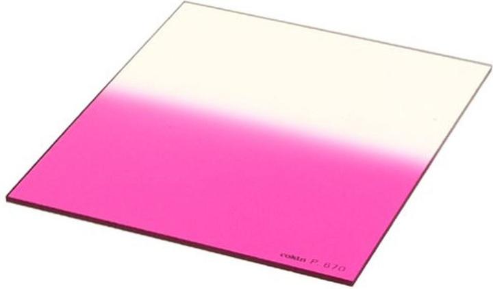 Cokin P670 Verlauffilter fluo pink 1 (82 mm, Farbfilter)
