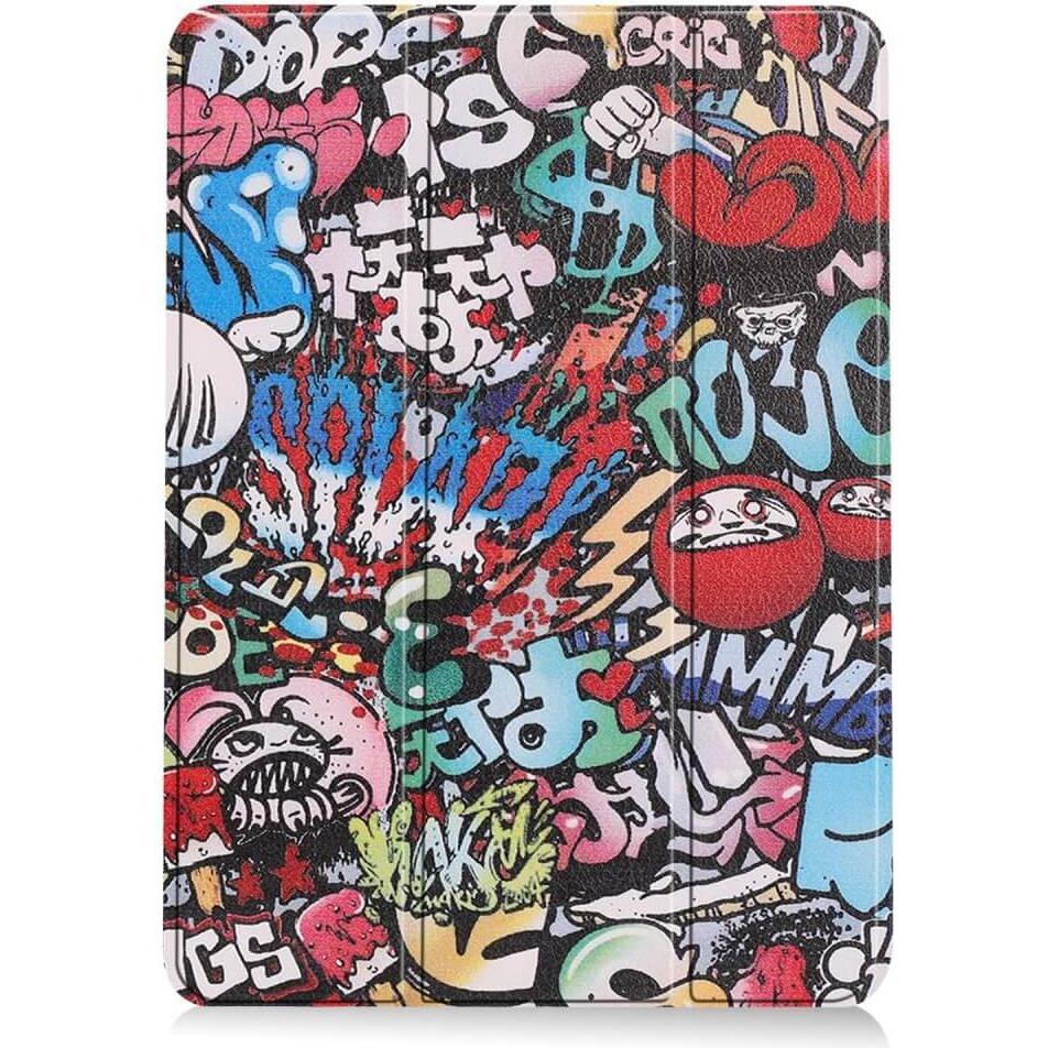 Thumbnail - Cover-Discount iPad Air 11 (2024) - Tri-fold Smart Case Motiv (iPad Air 11 2024 (M2)), Tablet Hülle, Mehrfarbig