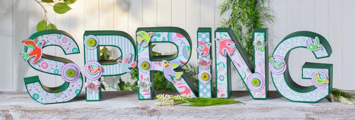 Actual product image Knorr Prandell Cardboard letter, approx. 17.5 x 5.5 cm