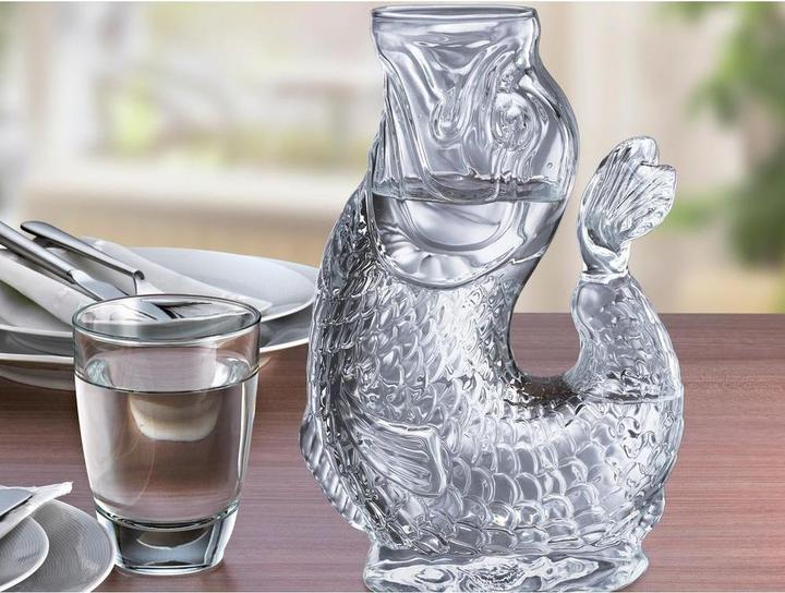 Produktbild Cilio NEMO Wasserkaraffe transparent 10x15,5x23cm (1 l)