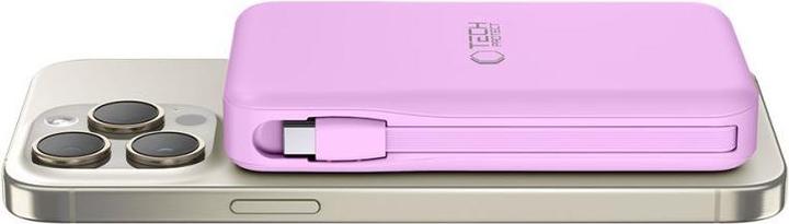 Actual product image Tech-Protect PB31 MagSafe 10000mAH Power Bank - Purple (15 W)