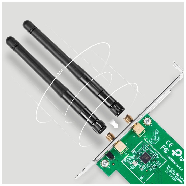 Actual product image TP-Link Tl-Wn881nd (Mini PCI Express)