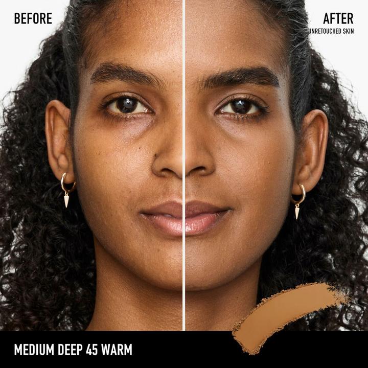 Produktbild Bare Minerals Bareminerals Barepro Skin-Perfecting Powder Foundation Matte Pressed Powder (Medium Deep 45 Warm)
