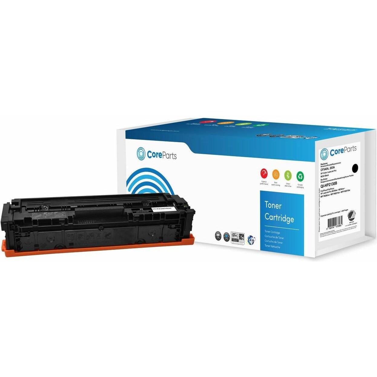 Thumbnail - CoreParts, Toner, QI-HP2130B Tonerkartusche (e) Kompatibel (BK)