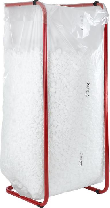 Image du produit Deiss Sacs poubelle Premium, matériau LDPE, épaisseur 60 my, 400 litres, 100 pièces, transparent (100 x, 400 l)