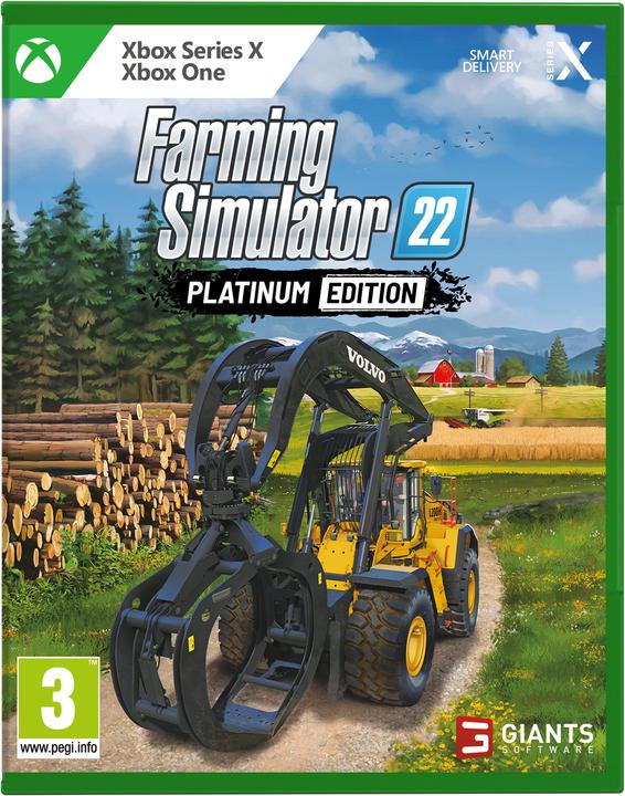 Immagine prodotto Giants Software Farming Simulator 22 (Edizione Platinum) (Xbox Series X, Xbox One S, EN)