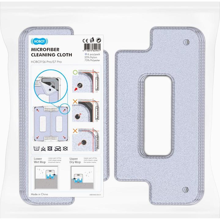 Produktbild Hobot Mikrofasertuch Double zu 6S Pro 3 Stück