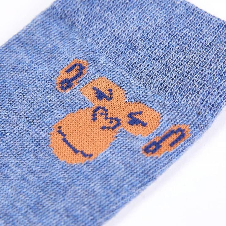 Actual product image VidaXL Children's socks 5 pairs EU 23-26,Material: 78 % cotton. 20 (5-pack, 23 - 26)