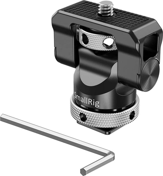 Actual product image SmallRig Swivel and Tilt Monitor Mount with Cold Shoe (Monitor Accessories)