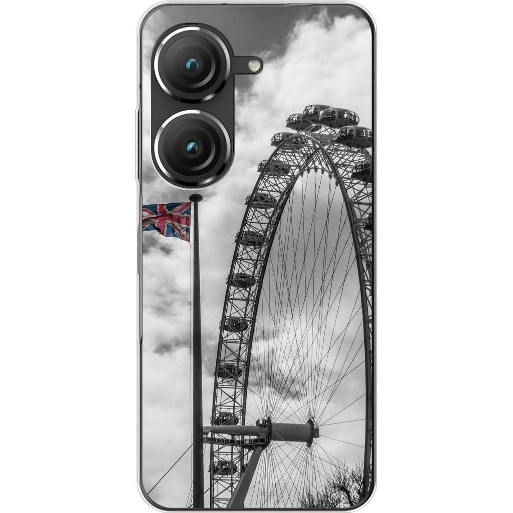 König Design Hülle Handy Schutz für Asus Zenfone 9 Case Cover Tasche Bumper Etuis TPU Neu (Asus Zenfone 9), Smartphone H...