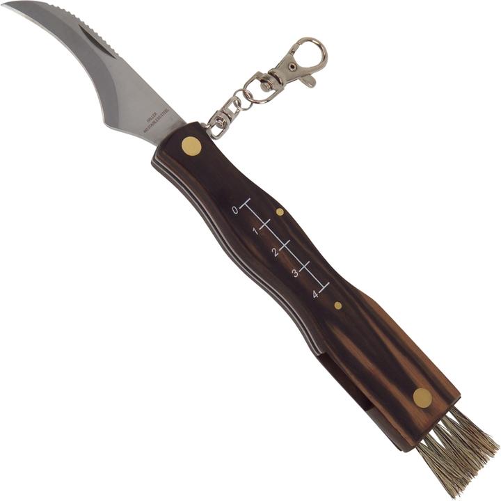 Immagine prodotto Haller Coltello per funghi marrone con pennello (7 cm)