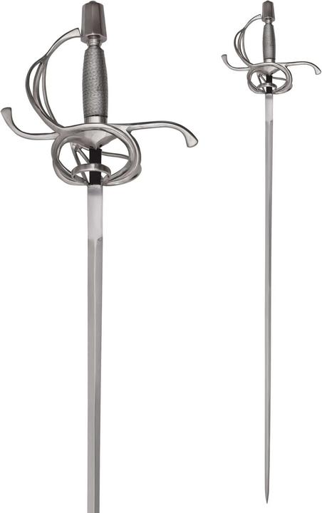 Actual product image Battle Merchant Basket rapier with wire-wrapped handle