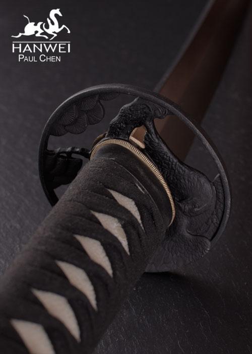 Actual product image Hanwei Raptor Katana Shobu Zukuri