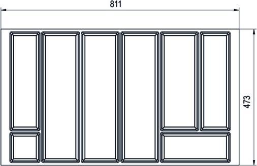 Agoform Range-couverts Forno