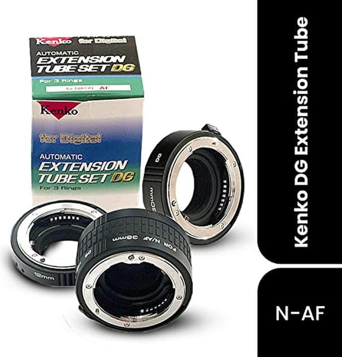 Actual product image Kenko Intermediate ring set DG N/AF (Macro intermediate ring, Nikon F)