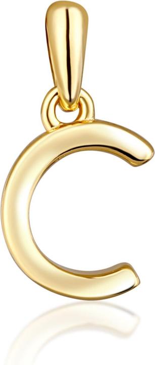 Image du produit JVD Pendentif Minimaliste Lettre "C" plaquée or SVLP0948XH2GO0C