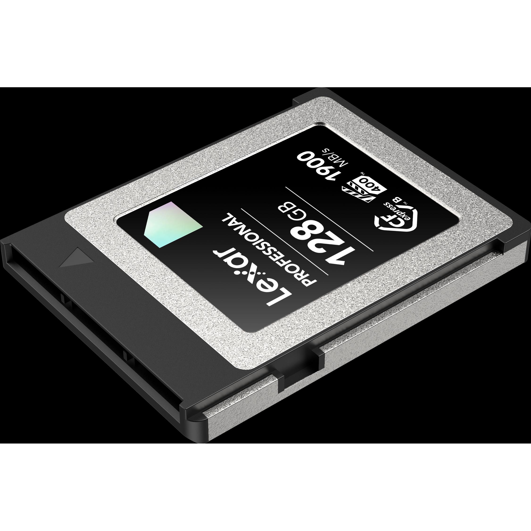 Thumbnail - Lexar Professional Diamond Series (128 GB, CFexpress Typ B), Speicherkarte, Schwarz