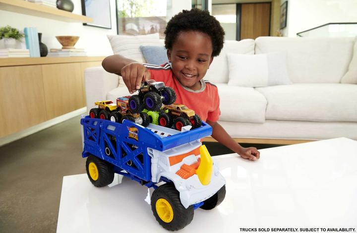 Actual product image Hot Wheels Monster Truck Mover Rhino