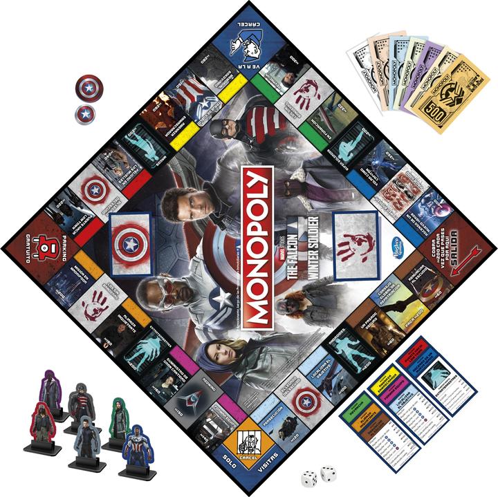 Actual product image Monopoly Marvel Studios - The Falcon and the Winter Soldier Edition (English)