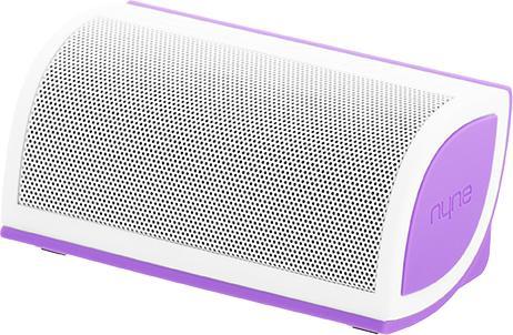 Actual product image Nyne Mini - Speaker - Portable - Wireless - 5 Watt (Total) - White, Purple (Mini Purple) (10 h, Rechargeable battery operated)