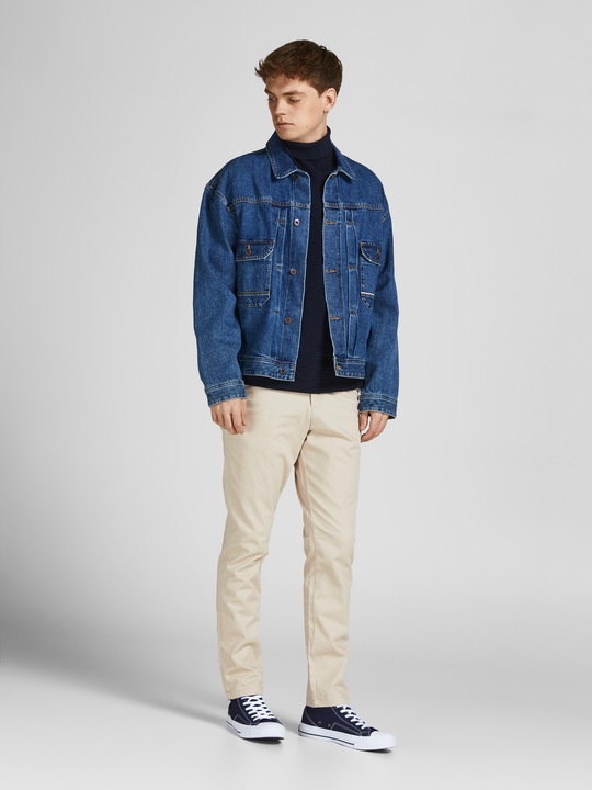 Actual product image Jack & Jones MARCO BOWIE SA NAVY BLAZER Slim Fit Chino (W32/L30)