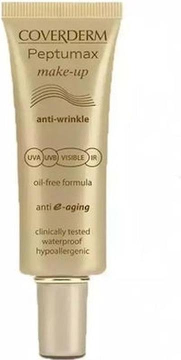 Actual product image Coverderm Peptumax Make Up Anti-Wrinkle Oil-Free Formula Spf50 No03 - 30ml