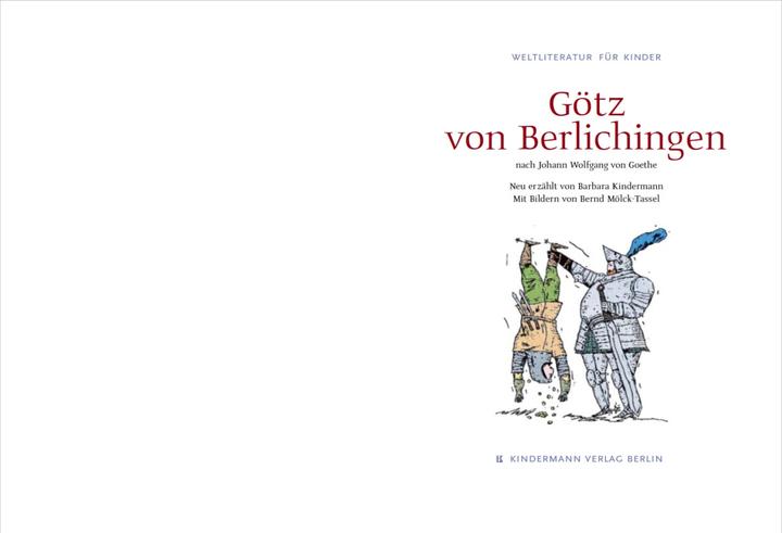 Produktbild Götz von Berlichingen (Deutsch, Barbara Kindermann, 2004)