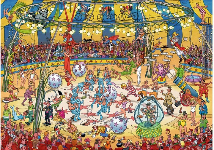 Actual product image Jumbo Circus acrobatics (1000 pieces)