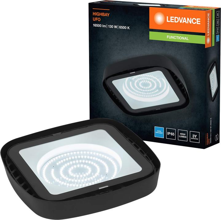 Immagine prodotto Ledvance Plafoniera LED Highbay Ufo, 130 W, 15.000 lm, 6500 K (15000 lm)