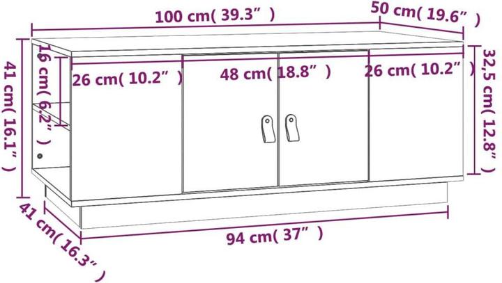 Image du produit vidaXL Couchtisch