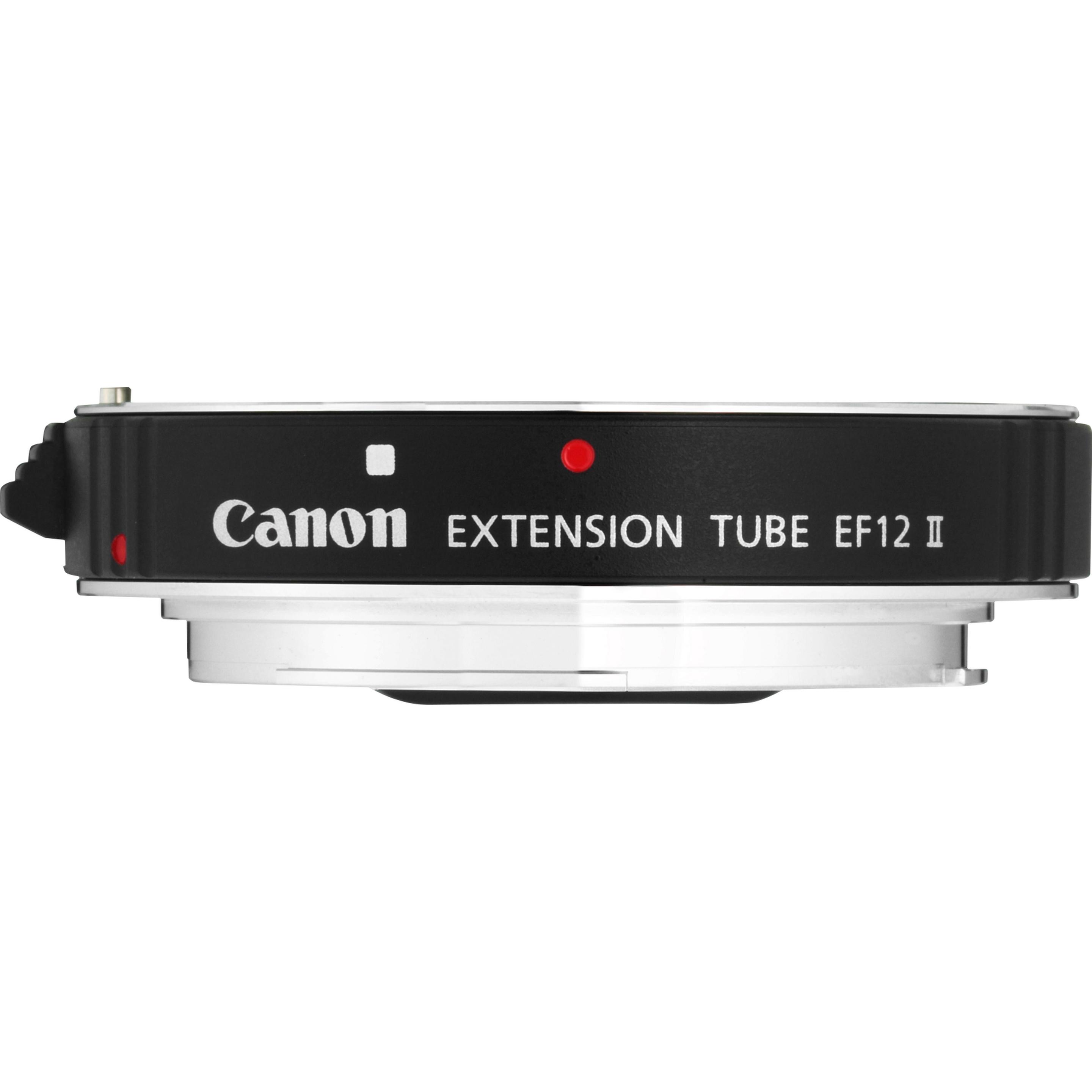 Canon EF 12 II Zwischenring, Objektivadapter, Schwarz