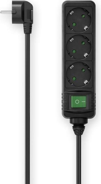 Hama 00223004 Intelligent power strip 3 AC outputs 1.4 m (3 x, CEE 7/3, 1.40 m)