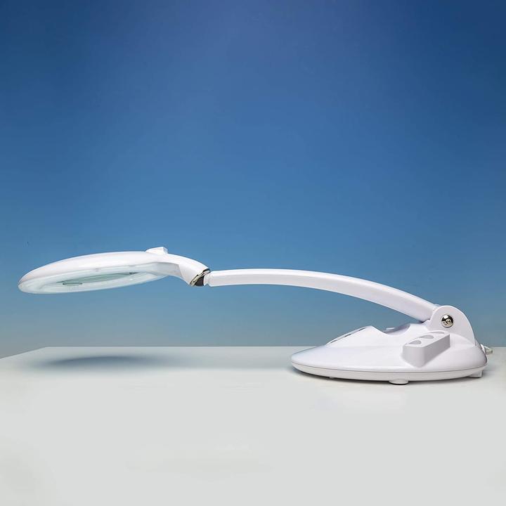 Actual product image Lightcraft LED Magnifier Table Lamp with Organiser