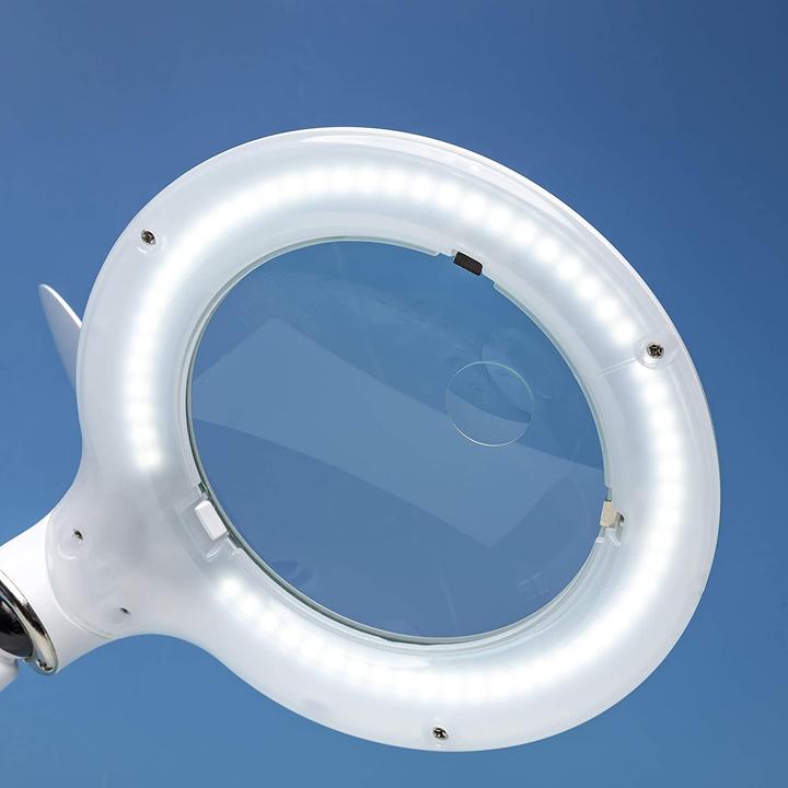 Actual product image Lightcraft LED Magnifier Table Lamp with Organiser