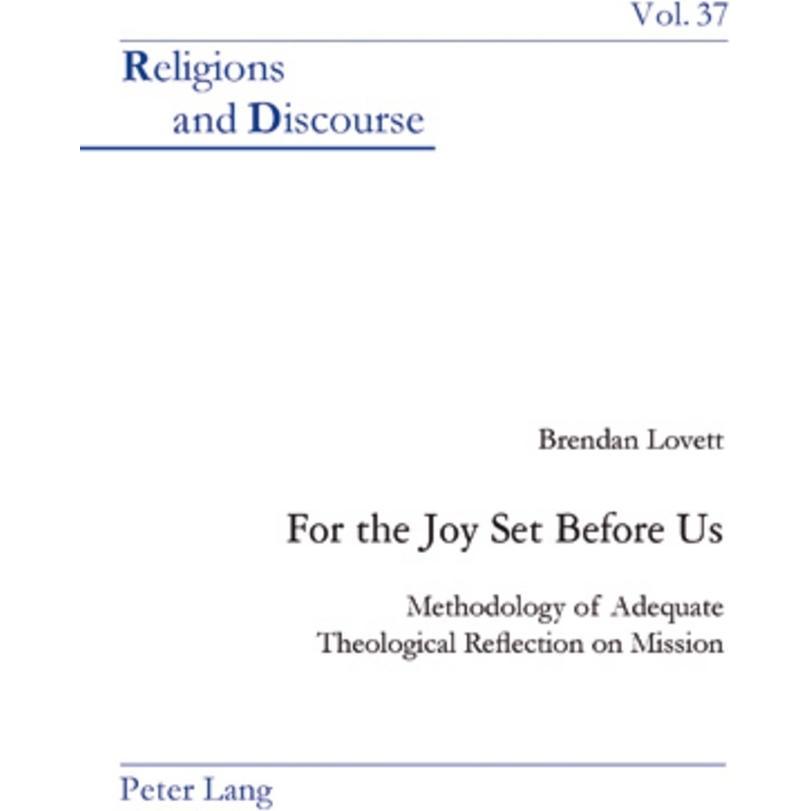 For the Joy Set Before Us, Sachbücher von Brendan Lovett