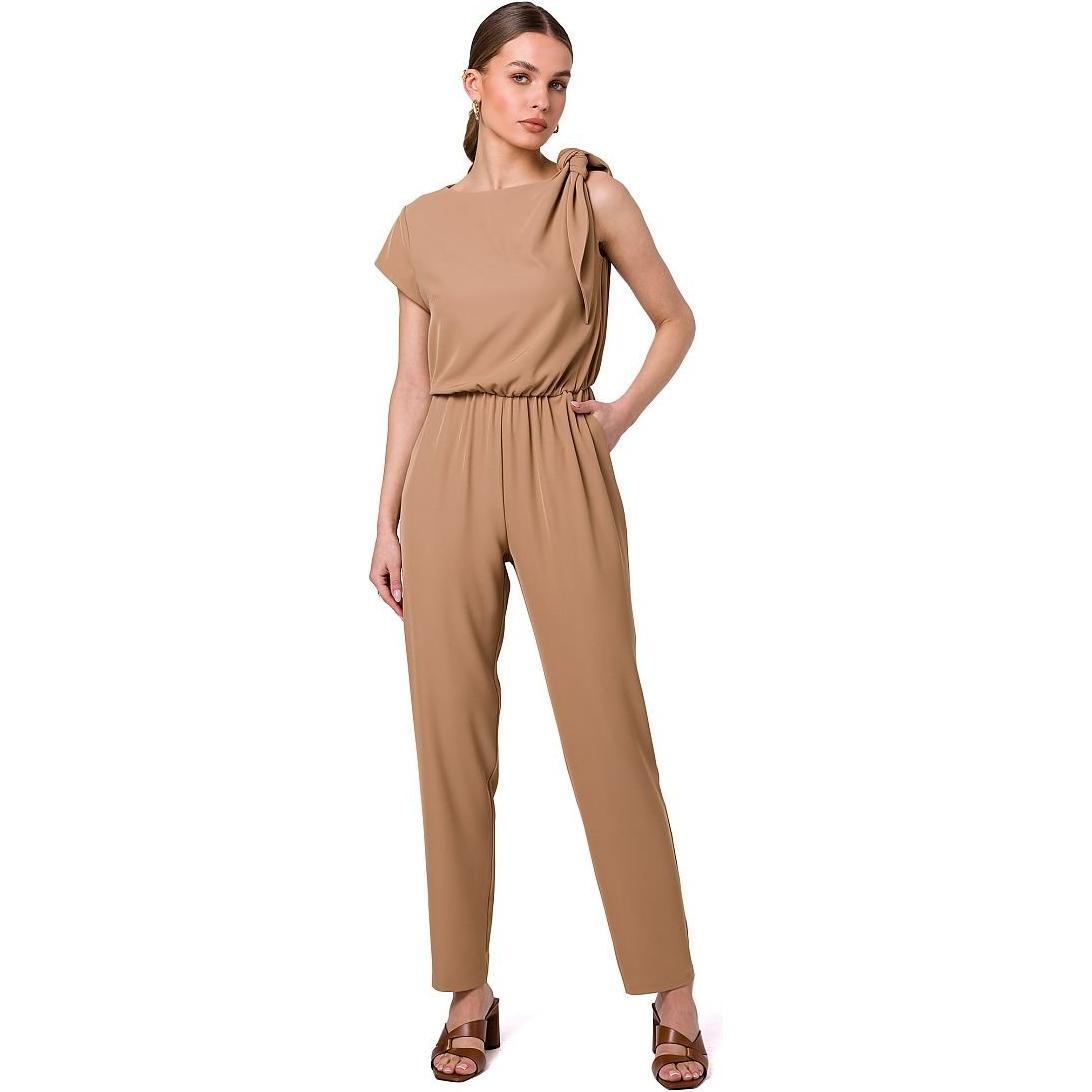Stylove, Jumpsuit, Overall, Beige, (M)