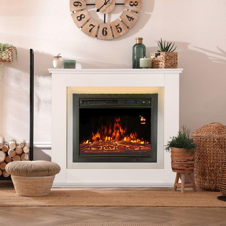 Actual product image Juskys Electric Fireplace