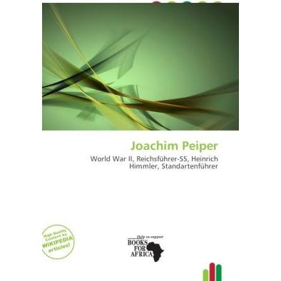 Joachim Peiper, Ratgeber