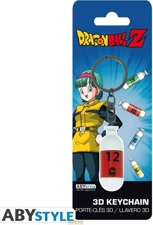 Actual product image ABYstyle Portachiavi Dragon Ball Z : Capsule Red (AX2)
