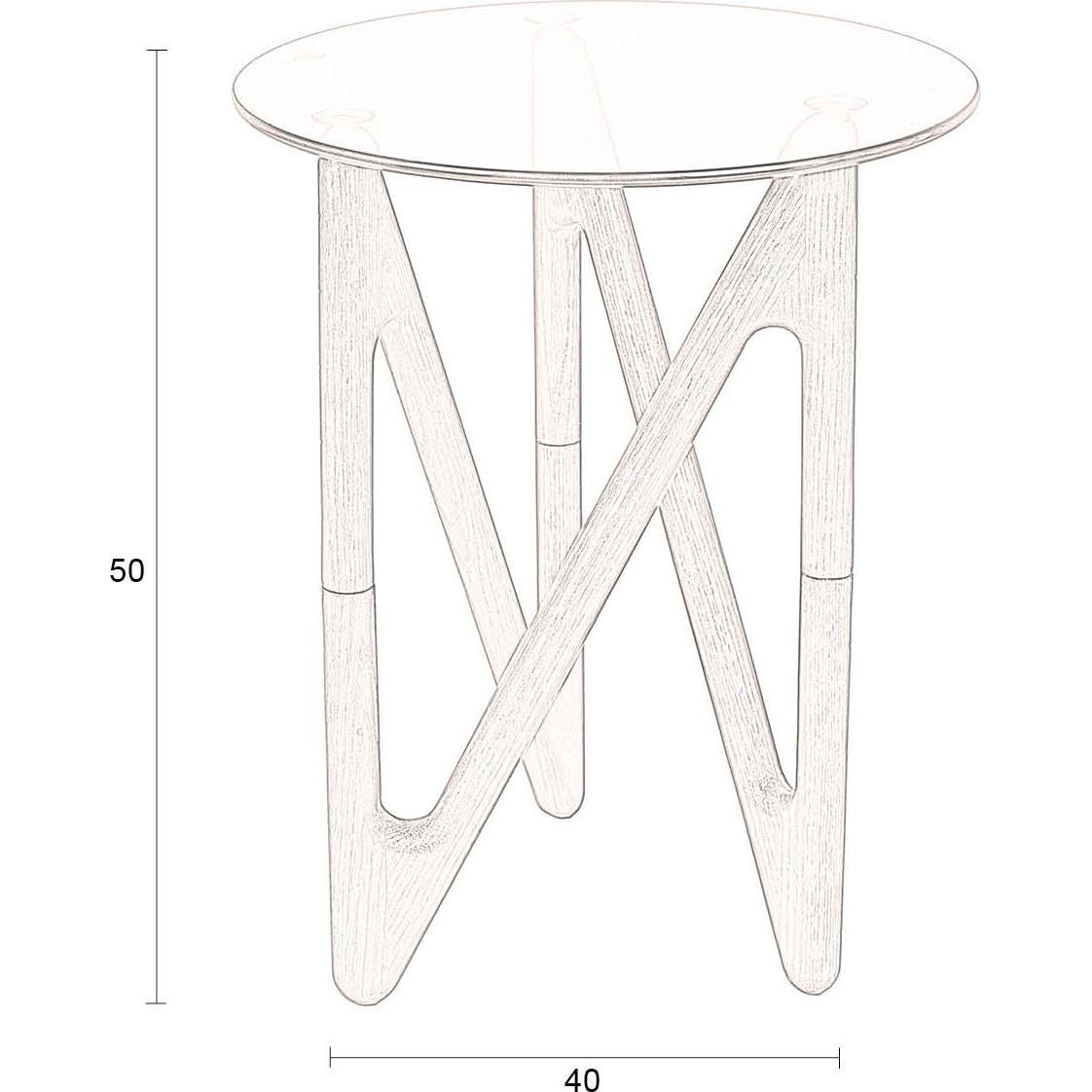Thumbnail - Dutchbone, Couchtisch + Beistelltisch, Table (40 x 40 x 50 cm)