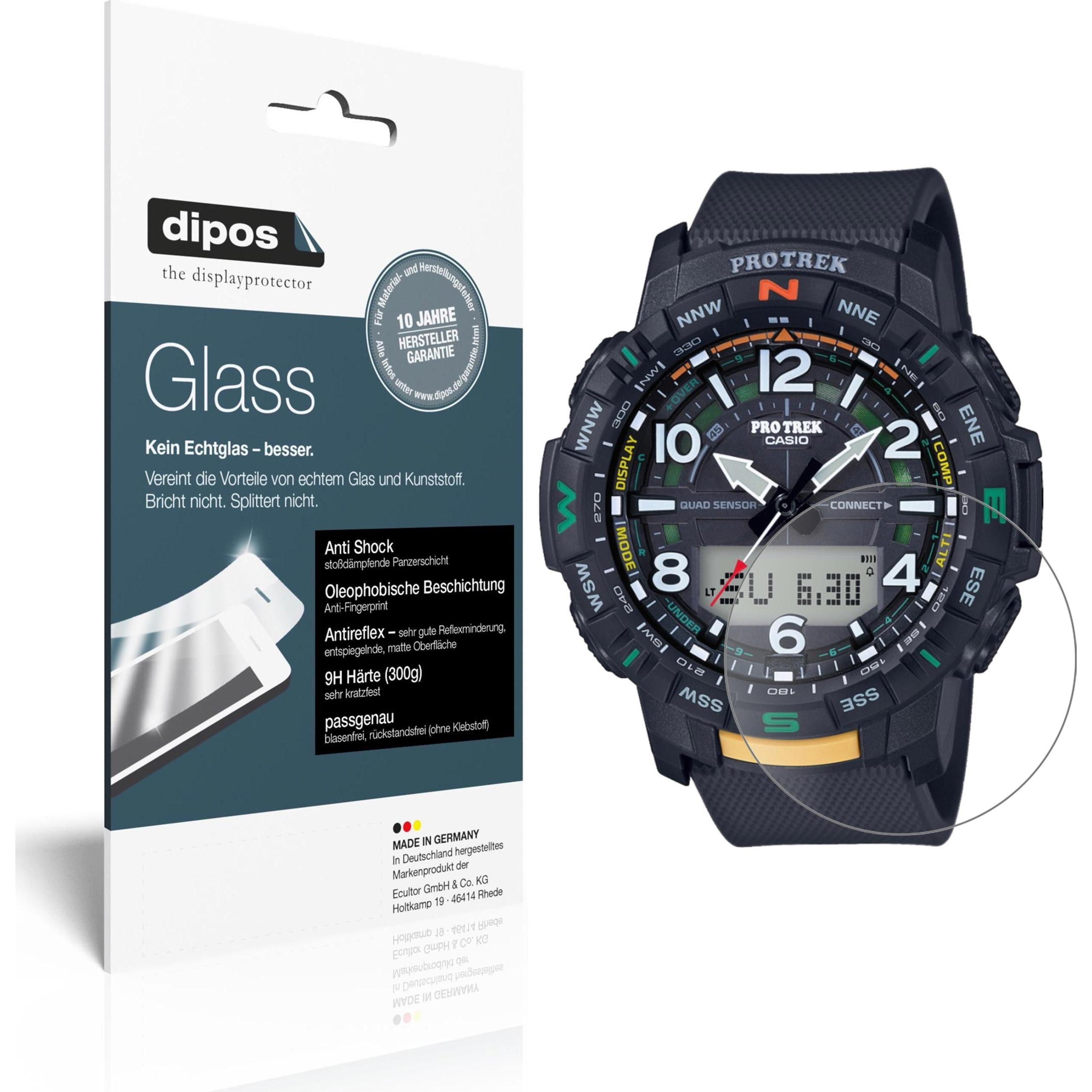 Dipos Displayschutz Anti-Shock, Smartwatch Schutzfolie, Transparent