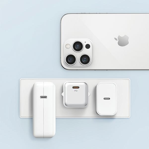 Produktbild Usams Ład. siec. 1xUSB-C PD20W (only head) PD3.0 Fast Charging czarny/black X-ron Series CC183TC01 ( (20 W, 1 Port)