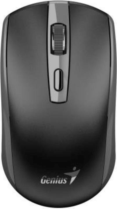 Produktbild Genius ECO-8150 schwarz-grau / Optische Funkmaus / 1200 dpi / Copilot / 4 Tasten / wiederaufladbar (Kabellos)