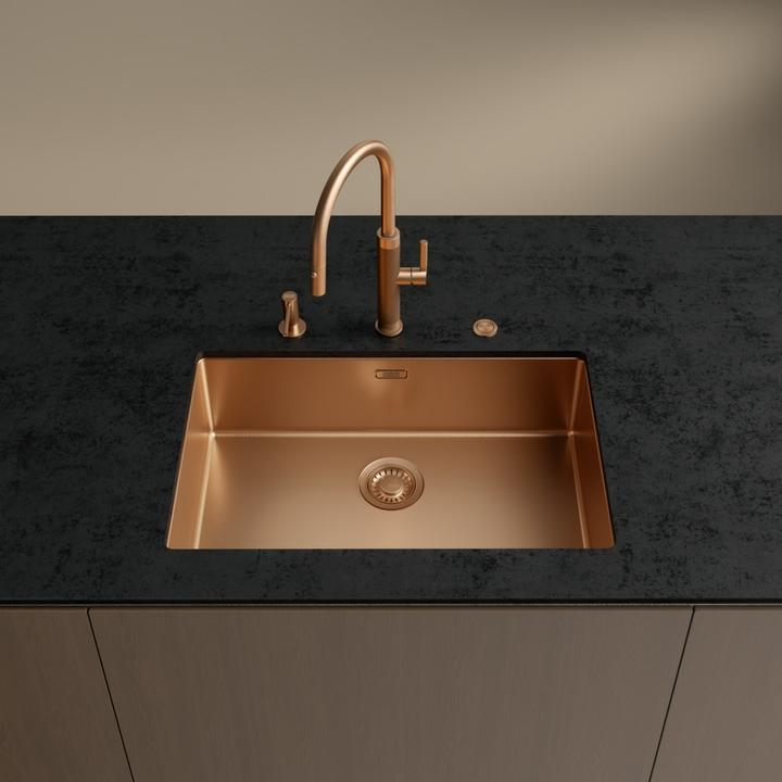Actual product image Franke Armatur Mythos Masterpiece Inox Kupfer