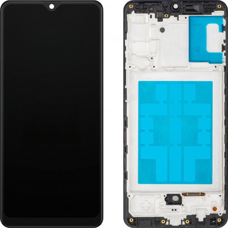 MP Display Unit für Samsung Galaxy A31 A315, Aftermarket, Schwarz (Display), Pezzi di ricambio per dispositivi mobili